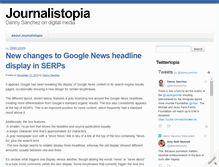 Tablet Screenshot of journalistopia.com